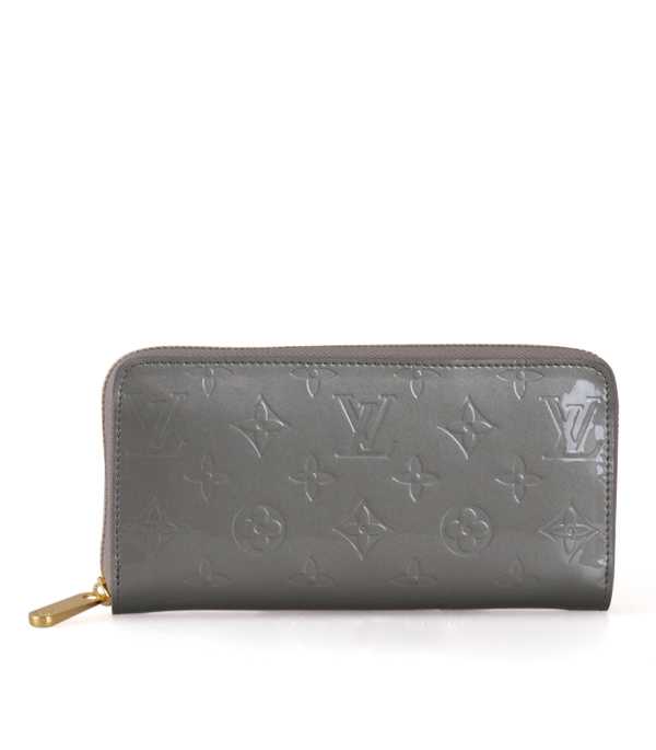 1:1 Copy Louis Vuitton Monogram Vernis Zippy Wallet M91529 Replica